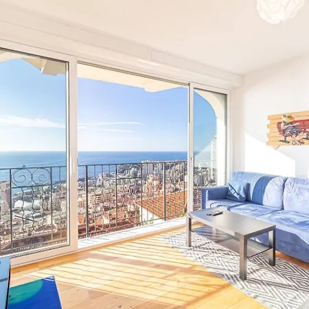Holiday home Amazing Sea View T2- Near Monaco *